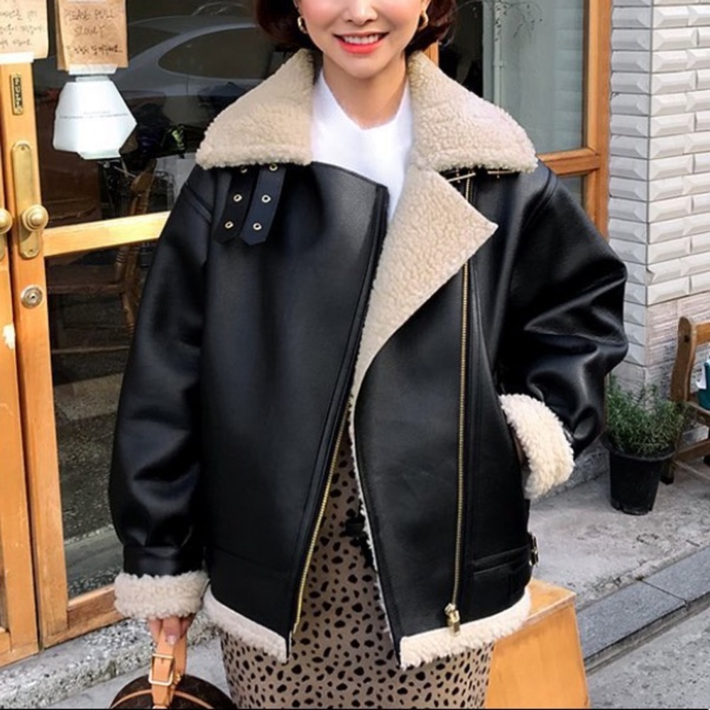 Imvely leather jacket size S